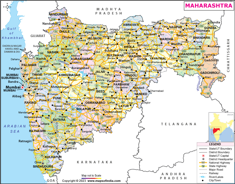 Rajasthan Map
